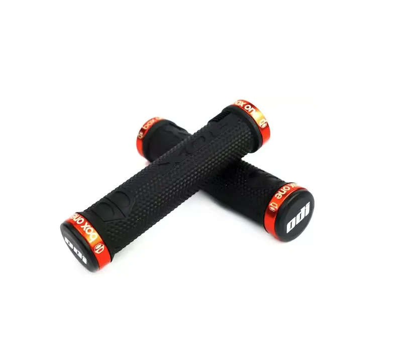 Box Components Box One Clamp Handlebar Grips in Black/Red
